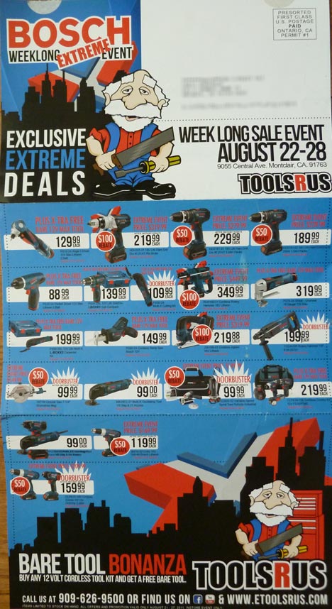 TRU Bosch sale 468
