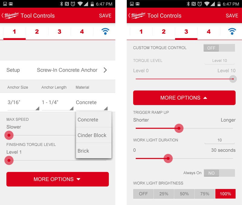 Milwaukee One-Key Tool Control