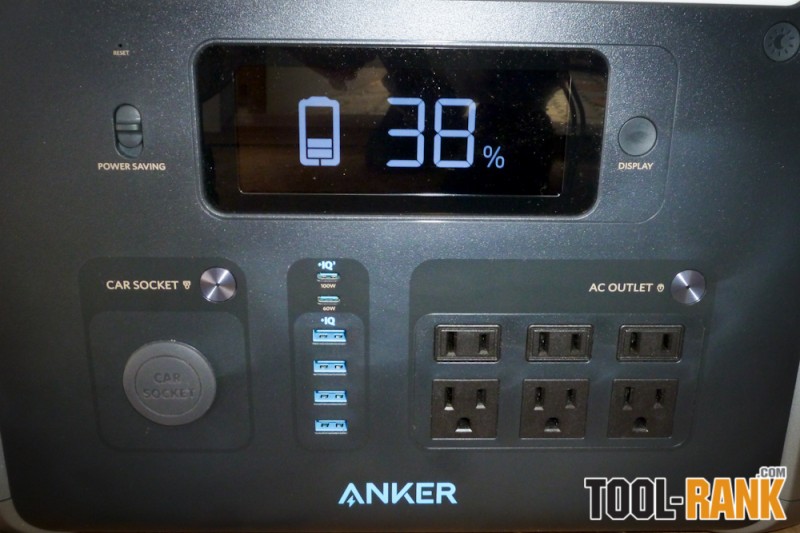 Anker Solix F1200 757 PowerHouse Digital Display, Design, Power Outlets and USB Ports