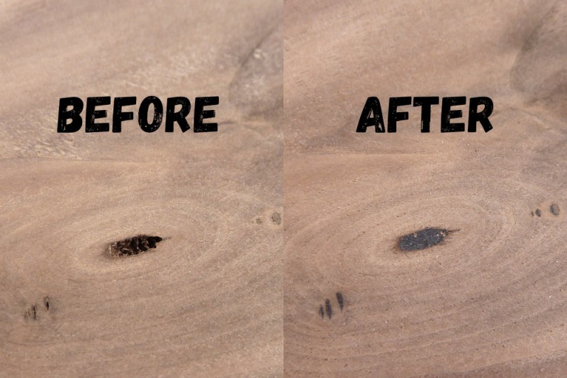 Starbond Gap Filling With Black