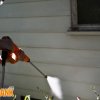 Generac SpeedWash cleaning house siding