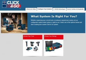 click & go config